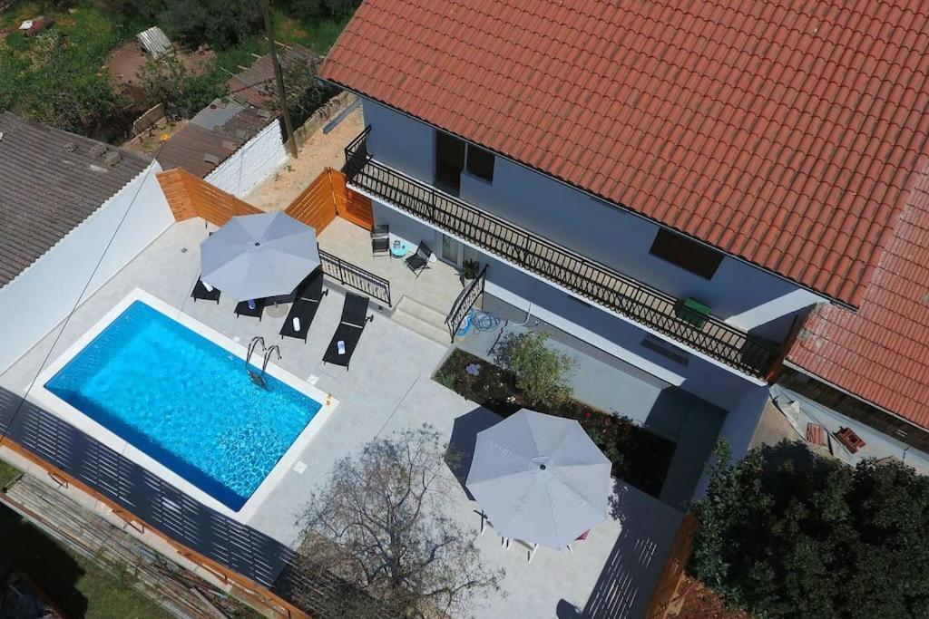 Luxury Apartment Petra With Private Pool Zadar Exterior foto
